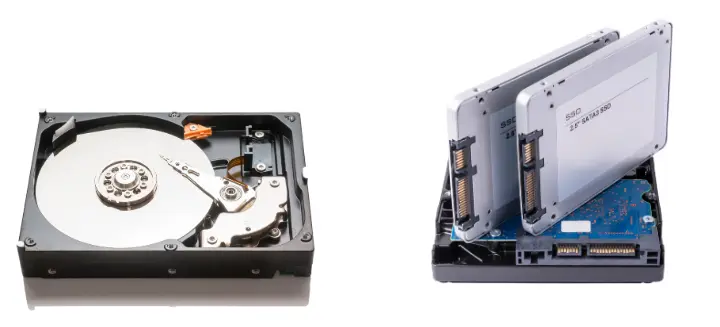 Almacenamiento Disco Duro (HDD) y SSD